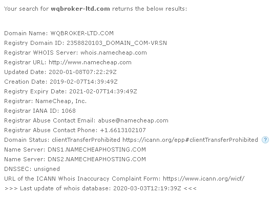 Создание сайта брокера BQ Broker