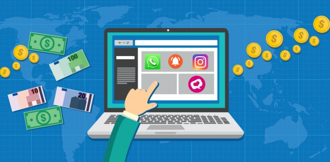 Заработок в Интернете через соцсети