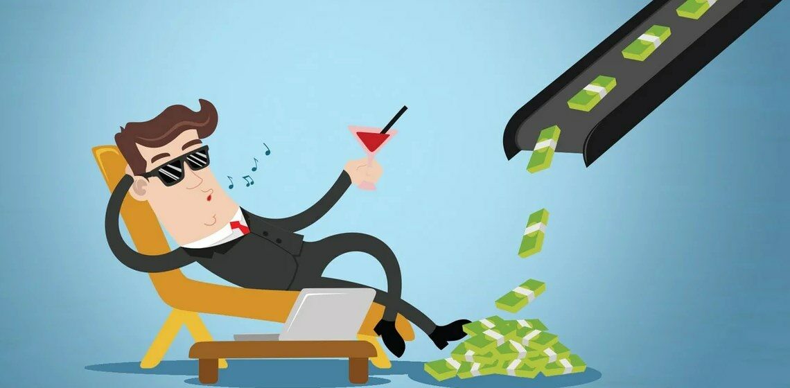 Получение пассивного заработка на отдыхе
