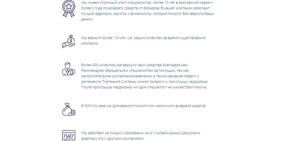 На ресурсе компании «Воронин и партнеры» представлена полезная для клиента информация.