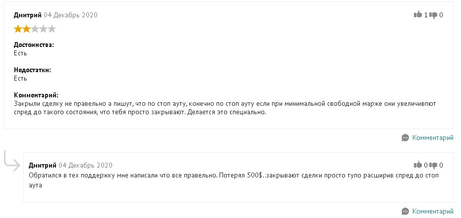 Forex Club отзыв 2