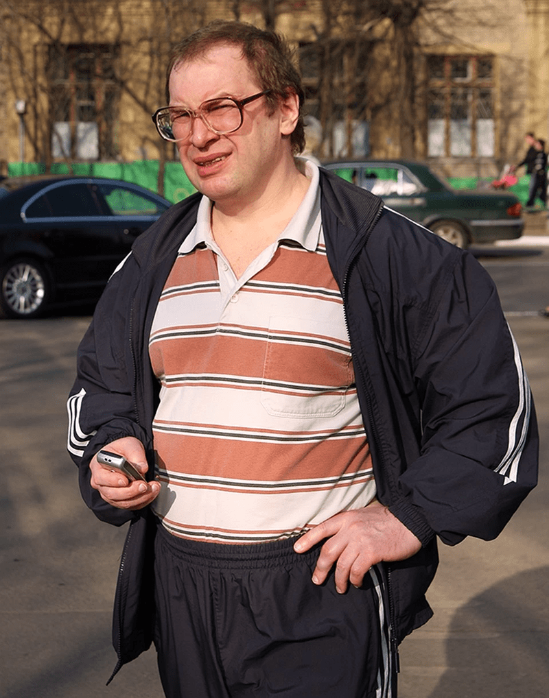 Сергей Мавроди на оставноке